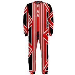 Abstract Pattern Geometric Backgrounds  Onepiece Jumpsuit (men) by Eskimos