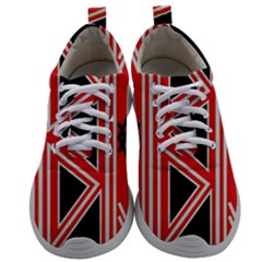 Abstract Pattern Geometric Backgrounds  Mens Athletic Shoes by Eskimos