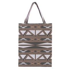 Abstract Pattern Geometric Backgrounds  Classic Tote Bag by Eskimos