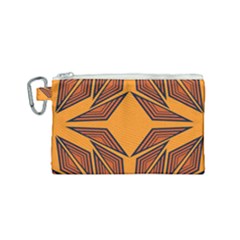 Abstract Pattern Geometric Backgrounds  Canvas Cosmetic Bag (small) by Eskimos