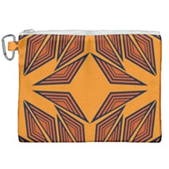 Abstract Pattern Geometric Backgrounds  Canvas Cosmetic Bag (xxl) by Eskimos