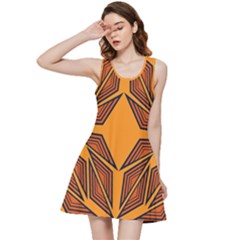 Abstract Pattern Geometric Backgrounds  Inside Out Racerback Dress by Eskimos