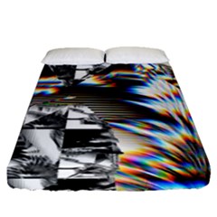 Rainbow Assault Fitted Sheet (queen Size) by MRNStudios