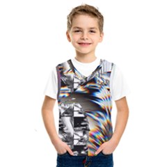 Rainbow Assault Kids  Basketball Tank Top by MRNStudios