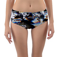 Rainbow Assault Reversible Mid-waist Bikini Bottoms by MRNStudios