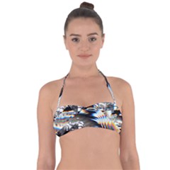 Rainbow Assault Halter Bandeau Bikini Top by MRNStudios