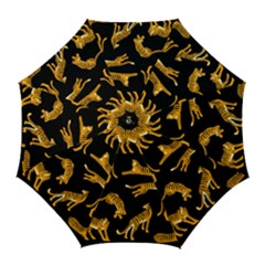 Seamless-exotic-pattern-with-tigers Golf Umbrellas by Jancukart