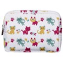 Pattern With Cute Cats Make Up Pouch (Medium) View1