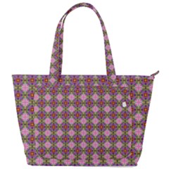 Seamless Psychedelic Pattern Back Pocket Shoulder Bag 