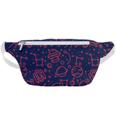 Seamless Space Pattern Waist Bag 