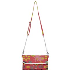 Aiflowers-pattern Mini Crossbody Handbag