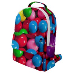 Bubble Gum Flap Pocket Backpack (small) by artworkshop