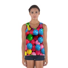 Bubble Gum Sport Tank Top  by artworkshop