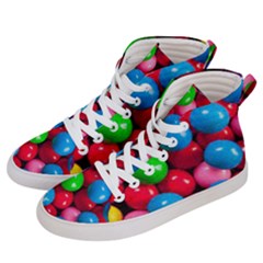 Bubble Gum Women s Hi-top Skate Sneakers by artworkshop