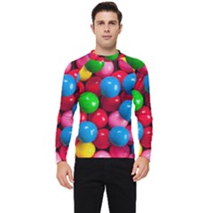 Bubble Gum Men s Long Sleeve Rash Guard by artworkshop