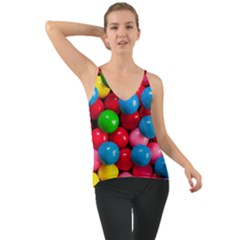 Bubble Gum Chiffon Cami by artworkshop