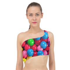 Bubble Gum Spliced Up Bikini Top  by artworkshop