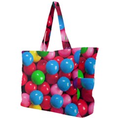 Bubble Gum Simple Shoulder Bag by artworkshop