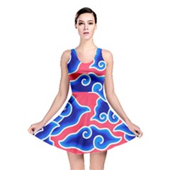 Batik Megamendung Reversible Skater Dress by artworkshop