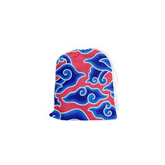 Batik Megamendung Drawstring Pouch (xs) by artworkshop