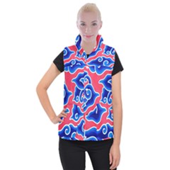 Batik Megamendung Women s Button Up Vest