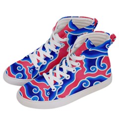 Batik Megamendung Men s Hi-top Skate Sneakers