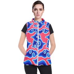 Batik Megamendung Women s Puffer Vest