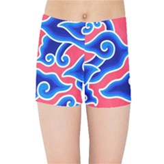 Batik Megamendung Kids  Sports Shorts