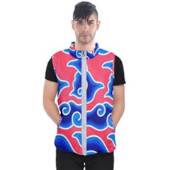 Batik Megamendung Men s Puffer Vest