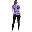 Batik Megamendung Women s Short Sleeve Rash Guard View2