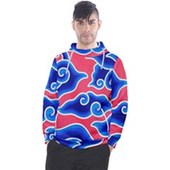 Batik Megamendung Men s Pullover Hoodie