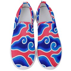 Batik Megamendung Men s Slip On Sneakers