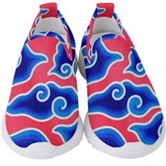 Batik Megamendung Kids  Slip On Sneakers