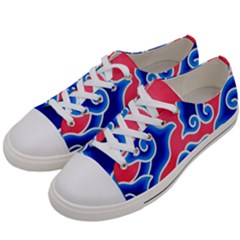 Batik Megamendung Women s Low Top Canvas Sneakers