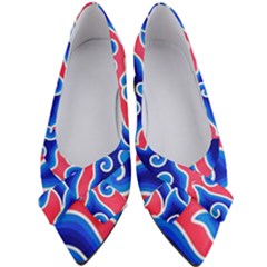 Batik Megamendung Women s Bow Heels