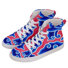 Batik Megamendung Women s Hi-top Skate Sneakers