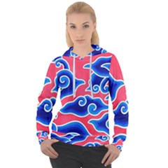 Batik Megamendung Women s Overhead Hoodie