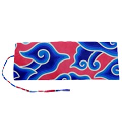 Batik Megamendung Roll Up Canvas Pencil Holder (S)