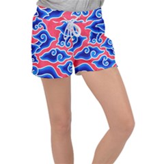 Batik Megamendung Velour Lounge Shorts