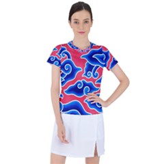 Batik Megamendung Women s Sports Top