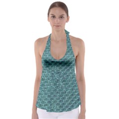 Bubble Wrap Babydoll Tankini Top