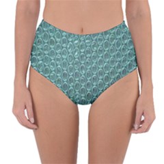 Bubble Wrap Reversible High-waist Bikini Bottoms by artworkshop