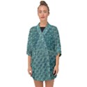 Bubble Wrap Half Sleeve Chiffon Kimono View1