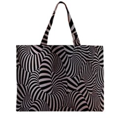 Pattern Zipper Mini Tote Bag by artworkshop