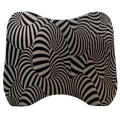 Pattern Velour Head Support Cushion by artworkshop