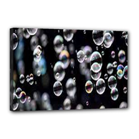 Bubble Canvas 18  X 12  (stretched)