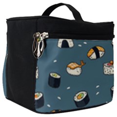 Sushi Pattern Make Up Travel Bag (big) by Jancukart