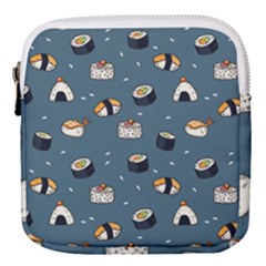 Sushi Pattern Mini Square Pouch by Jancukart