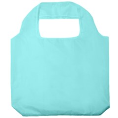 Color Ice Blue Foldable Grocery Recycle Bag