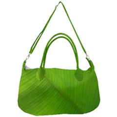 Banana Leaf Removal Strap Handbag by artworkshop